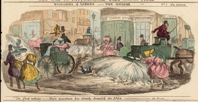 Belästigungen von London, Die Sintflut von English School